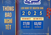 THÔNG BÁO NGHỈ TẾT NGUYÊN ĐÁN NĂM 2025