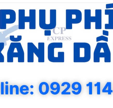 PHỤ PHÍ NHIÊN LIỆU THÁNG 01/2025