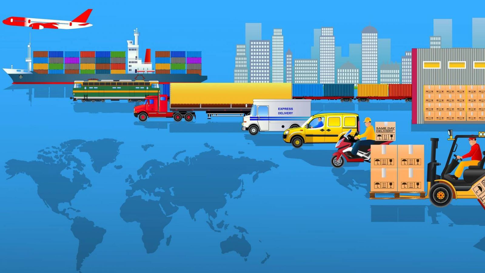 Dịch vụ vận chuyển hàng hóa uy tín của CP Express
